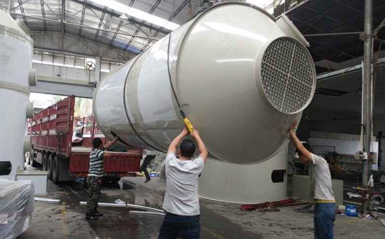 工業煙塵處理噴淋塔設備 工業煙塵處理噴淋塔設備