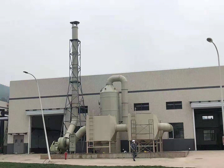 噴淋塔除塵處理系統 噴淋塔除塵處理系統