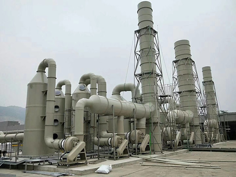 酸霧廢氣處理噴淋塔設(shè)備 酸霧廢氣處理噴淋塔設(shè)備